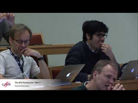 Daniel Remenik: The KPZ fixed point - Part 1