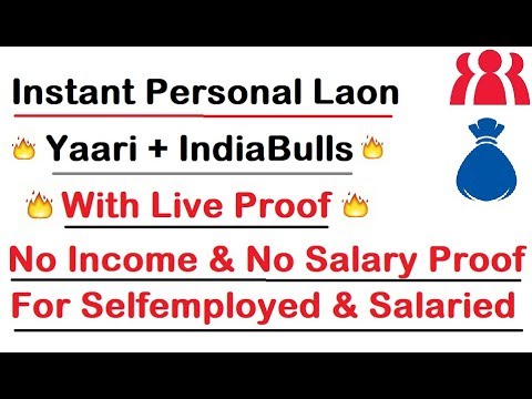 Get Instant Personal Loan with Live Proof | No Income Proof & No Salary Slip | Yaarii + IndiaBulls