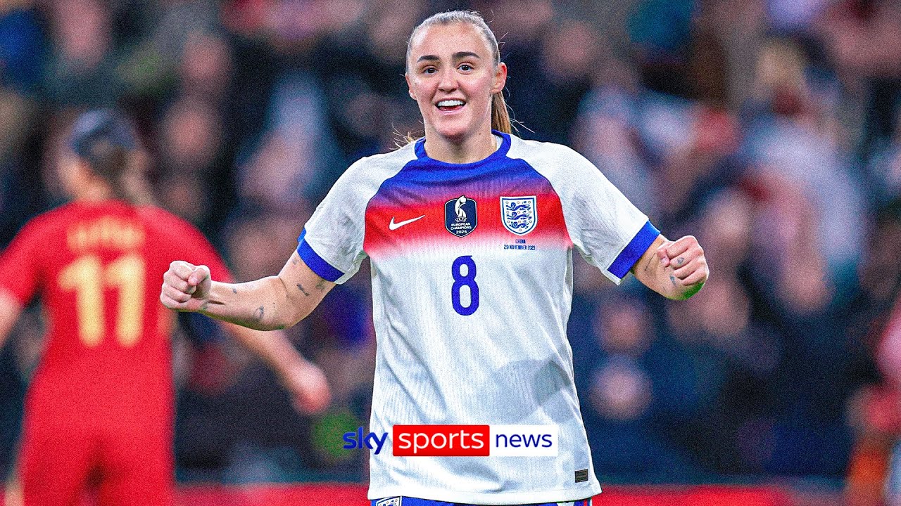 Georgia Stanway scores hat-trick as England thrash China 8-0 in record win at Wembley