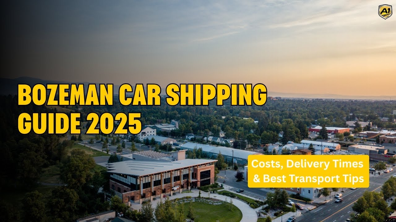 Bozeman Car Shipping Guide 2025: Costs, Delivery Times & Best Transport Tips