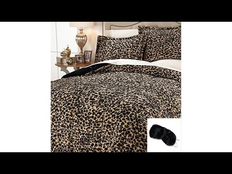 Highgate Manor 3piece Long Faux Fur Comforter Set with E...