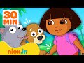 Dora La Exploradora Los Rescates De CACHORROS Más Adorables De Dora 30 Minutos Nick Jr