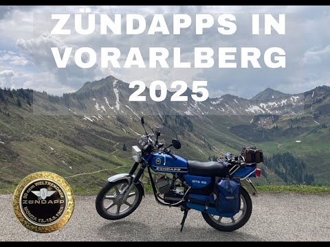 Damüls 2025 met Zündapp 529 en Bregenzer Wald