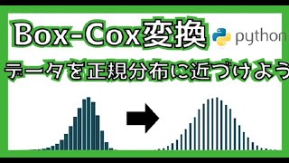 データにモデルを当てはめてみる（00:00:45 - 00:01:32） - Box-Cox変換でデータを正規分布に近づけてみよう