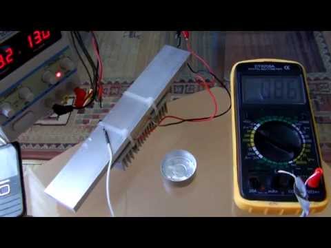 Moduł Ogniwo Peltiera 🔥 Jak Podgrzać Wodę! Peltier Water Heating