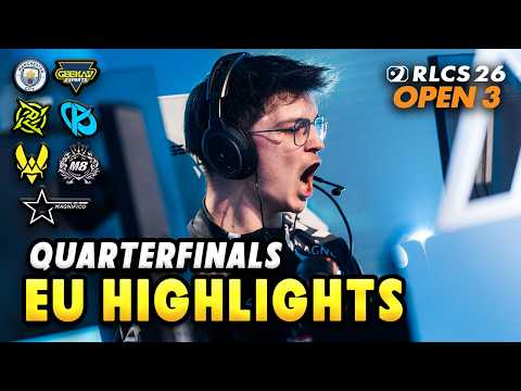WHO MAKES BOSTON MAJOR!? | RLCS 2026 Playoffs Day 1 Highlights | Europe Open 3