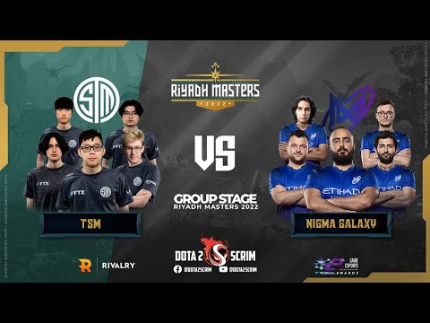 TSM vs Nigma Galaxy - Riyadh Masters 2022 - Group Stage - BO2
