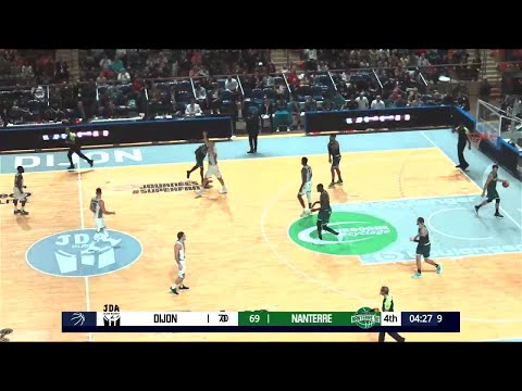 David Holston Points in Dijon vs. Nanterre