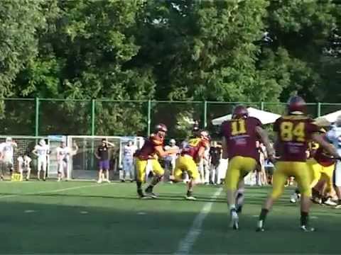 SAAF Semifinals: SBB Vukovi Beograd - Plavi Zmajevi Beograd 54 - 17 sideline highlights