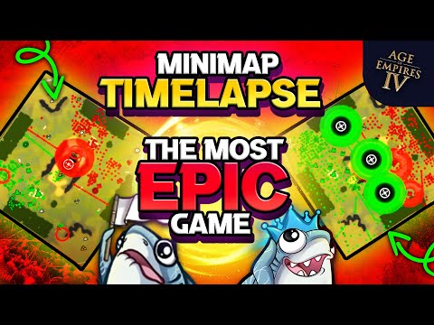 MarineLord vs Bee - TEC Finals G1 - Epic Minimap timelapse!