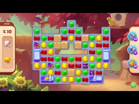 Homescapes Level 3168 (No boosters) / Уровень 3168 (Без бустеров) 22.11.2022