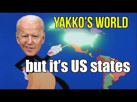 Yakko's World but it's all 50 U.S. states (by Joe Biden)