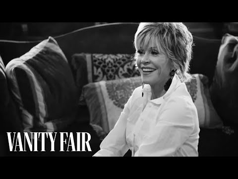 Jane Fonda Reminsces with Bruce Weber At His Vanity Fair Hollywood Portfolio Photoshoot