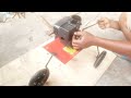 DIY Push Lawn Mower Membuat Mesin Potong Rumput Dorong