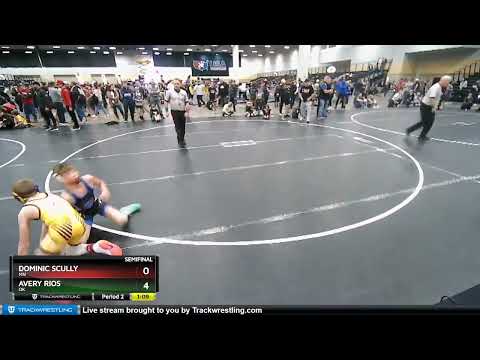 86 Lbs Semifinal - Avery Rios, OK Vs Dominic Scully, MN 268e