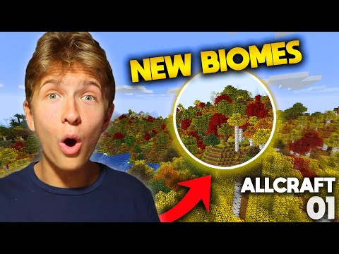 Exploring New Minecraft Biomes