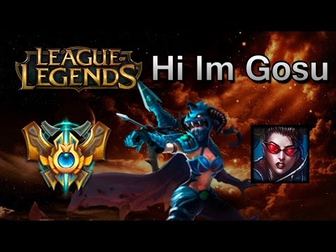 Hi Im Gosu - Vayne/Morgana vs Caitlyn/Nami - ADC - Challenger S4 | 60
