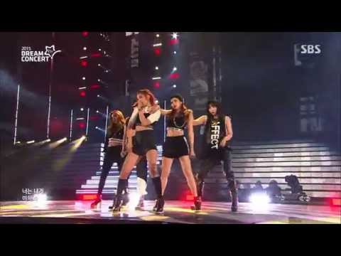 [HD 1080p] 150531 4MINUTE - Crazy @ Dream Concert 2015 | 포미닛 - 미쳐