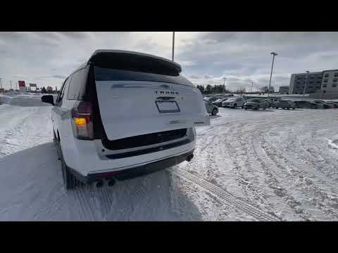 2023 Chevrolet Tahoe 4WD 4dr Premier in White for sale at Royal Chevrolet in Orangeville, ON