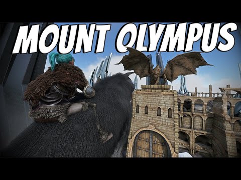 Climbing To The TOP Of MOUNT OLYMPUS - Ark Olympus Ep 7