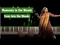 Moments in the Woods - piano instrumental with lyrics - Into the Woods, Stephen Sondheim