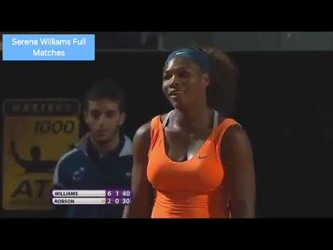 2013 Rome Second Round - Serena Williams vs Laura Robson