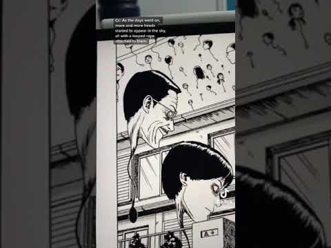 The Hanging Balloons By Junji Ito #junjiito #horrorstories #scarystories #anime #manga