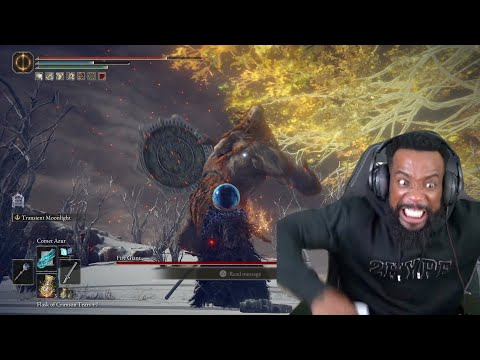 I'VE NEVER RAGED THIS HARD! ELDEN RING FIGHTING FIRE GIANT!