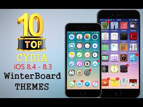 TOP 10 BRAND NEW Cydia WinterBoard Themes For iOS 8.4 / 8.3 / 8 / 7