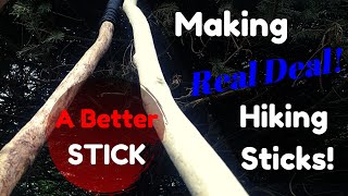 How to make Hiking Sticks Like Trekking Poles!