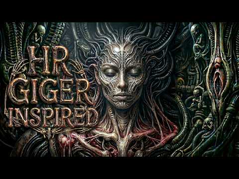 SCORN Machine | HR Giger-Inspired | AI Art