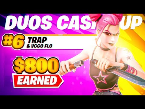 HOW I GOT 6TH PLACE IN DUO CASH CUP FINALS ($800)