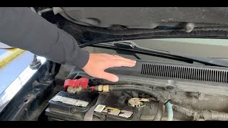 How To Fix Water Leak On Passenger Floorboard 2005-2012 Ford Mustang