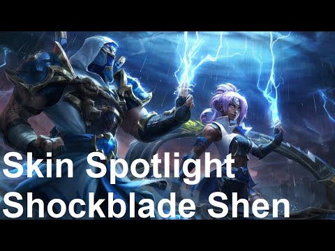 Shockblade Shen - Skin Spotlight - League of Legends