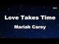 Love Takes Time Mariah Carey Karaoke No Guide Melody Instrumental