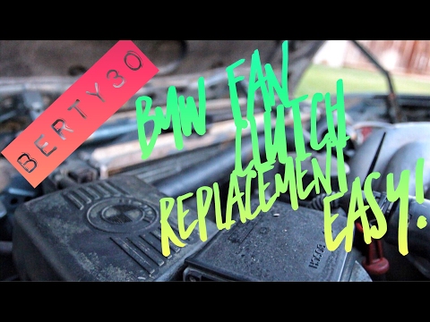 BMW E30 Fan Clutch Replacement