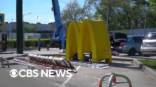 McDonald’s golden arches taken down near Moscow