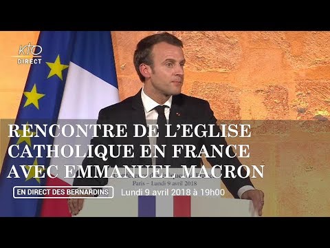 Réception de la Conférence des évêques de France au Collège des Bernardins