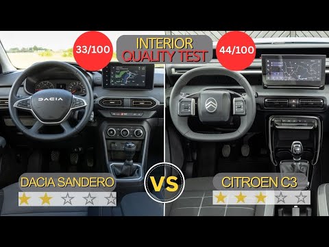Dacia Sandero Vs Citroen C3 (2025) | The ultimate "VALUE FOR MONEY" comparison!