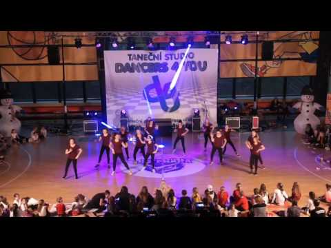 35  Vánoční Show 2016   Junioři Fit2B úterý Centrum Krakov DANCERS 4 YOU