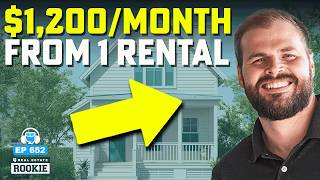 $1,200/Month “Cash Flow” from ONE Rental (Complete Beginner)