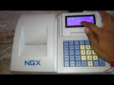 Billing Machine NGX 300 Billing With Decimal Point At Grocery Store