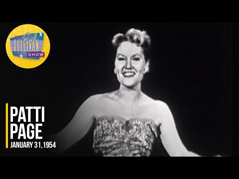Patti Page "The Whole World Is Singing My Song" on The Ed Sullivan Show