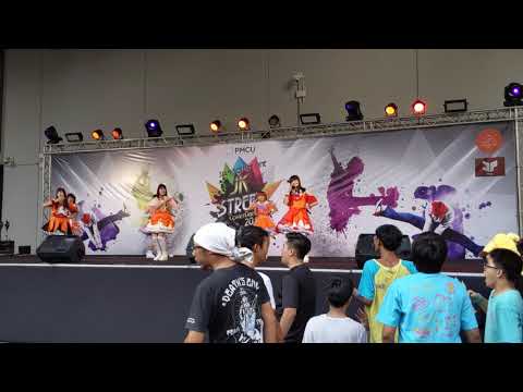 4K [ Fancam ] Happy Tail - ใจลอย @ Siam square one JK Street Cover dance 2019