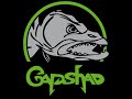Gapshad Raubfischköder Gummifisch 11,5cm - Chartreuse-Motoroil - 4Stück