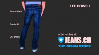 preview picture of video 'Lee Powell Jeans Fit Video von JEANS.CH'