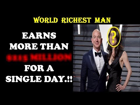 How Much Jeff Bezos Earns In One Day?