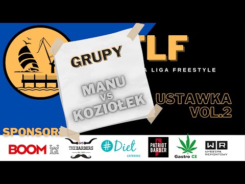 KOZIOŁEK VS MANU | Trójmiejska Liga Freestyle Vol. 2 ( GRUPA B )