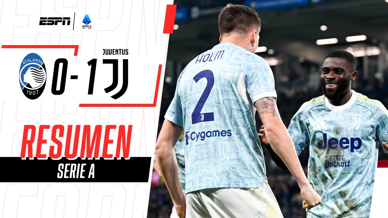 LA JUVE LLEGÓ AL GOL, LO AGUANTÓ Y GANÓ DE VISITANTE | Atalanta 0-1 Juventus | RESUMEN