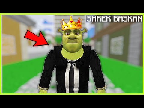 SHREK ŞEHRİN BAŞKANI OLDU! 👑 - Minecraft ZENGİN FAKİR HAYATI
